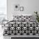 Divante Brooklyn Geo Duvet Cover Grey