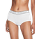 Victoria's Secret Logo Cotton Boyshort Panty - Smooth/White