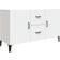 vidaXL Engineered Wood White Sideboard 100x60cm