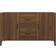 vidaXL Engineered Wood Brown Oak Sideboard 100x60cm