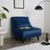 Easy Imex Blue Aurora Single Sofa 76cm 1 Seater