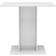 vidaXL 800258 High Gloss White Dining Table 80x80cm