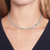 Tommy Hilfiger Contrast Chain Link Necklace - Silver