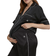 River Island Satin Maternity Pyjama Bottoms Black