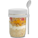 Joyjolt Dawn Overnight Oats Kitchen Container 3pcs 0.47L