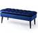 Canora Grey Thalassa Dark Blue Storage Bench 80x44cm