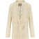 Twinset Macramé Lace Blazer - Ivory