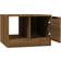 vidaXL Engineered Wood Brown Oak Coffee Table 50x50cm