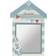 Something Different SU_12922 Light Blue Wall Mirror