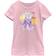 Fifth Sun Girl's Angel Easter Eggs Graphic T-Shirt - Pink