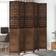 vidaXL Solid Imperial Dark Brown Room Divider 180x220cm