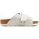 Birkenstock Kyoto Nubuck/Suede Leather - Antique White