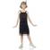 Karnival Costumes Girls Black Flapper Fancy Dress Costume