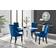 Furniturebox Imperia Blue Dining Table 70x120cm