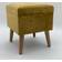 Trunk Mustard Yellow Foot Stool 41cm