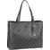 Guess Meridian Girlfriend Tote Bag - Coal Logo