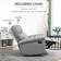 Homcom Modern Gray Armchair 97.2cm