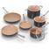 Ninja Extended Life Premium Ceramic Cookware Set with lid 9 Parts