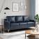 Serta Freemont Stationary Navy Sofa 198.1cm 3 Seater