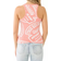 True Religion Crystal Logo Goddess Tank - Burnt Coral