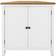 vidaXL Corner White Storage Cabinet 80x78cm