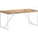 vidaXL Solid Acacia Natural Dining Table 70.1x160cm