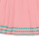 Mer St. Barth Kid's Serena Tassel Dress - Pink Sorbet Embroidery