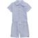 Calvin Klein Boy's Striped Top & Shorts Set 2-piece - Blue