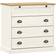 vidaXL Vigo White Chest of Drawer 80x76cm