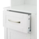 Teamson Home Newport Contemporary White Storage Cabinet 38.1x160.5cm