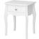 Steens Baroque White Bedside Table 35x45cm