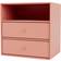 Montana Furniture Mini 1006 Rhubarb Bedside Table 25x35cm