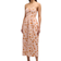 LoveShackFancy Luxie Floral Midi Dress - Persian Orange