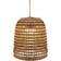 Newgarden Positano Light Wood Black Pendant Lamp 33cm