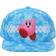 Kirby Kid's Cloud Pattern Snapback Cap - Blue