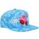 Kirby Kid's Cloud Pattern Snapback Cap - Blue