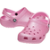 Crocs Toddler Classic Glitter Clog - Pink Tweed Glitter