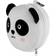 Puckator Panda Round Plush Travel Pillow & Eye Mask