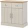 GFW Kendal Grey Sideboard 79x77cm