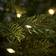 Lights4fun C300YWG2 Warm White Led/Green Christmas Tree Light 300 Lamps