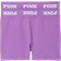 PINK Soft Seamless 3" Shorts - Glazed Violet Logo