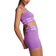 PINK Soft Seamless 3" Shorts - Glazed Violet Logo