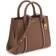 Bally Small Code Tote Bag - Brown