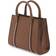 Bally Small Code Tote Bag - Brown