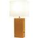 Lalia Home Lexington Tan/White Table Lamp 53.3cm