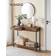 Vasagle LNT015B01 Rustic Brown/Black Console Table 30x100cm