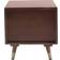 Kare Design Muskat Brown/Gold Bedside Table 35x45cm