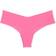 Victoria's Secret No-Show Ribbed Thong Panty - Hollywood Pink