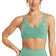 Gymshark Vital Seamless 2.0 V Neck Sports Bra - Lagoon Green/ Marl