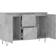 vidaXL Engineered Wood Concrete Grey Sideboard 104x70cm